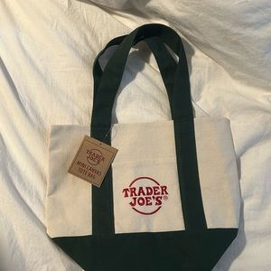 Trader Joe’s Mini Tote Bag, Green